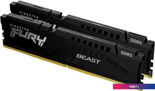 

Оперативная память Kingston FURY Beast 2x32ГБ DDR5 6400 МГц KF564C32BBEK2-64