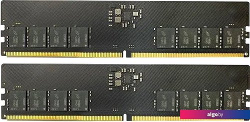 

Оперативная память Kingmax 2x32ГБ DDR5 4800 МГц KM-LD5-4800-64GD, Черный