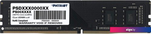 

Оперативная память Patriot Signature Line 8ГБ DDR4 2666 МГц PSD48G26662