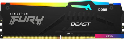 

Оперативная память Kingston FURY Beast RGB 8ГБ DDR5 6000 МГц KF560C30BBA-8