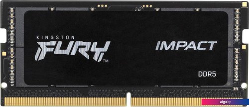 

Оперативная память Kingston FURY Impact 16ГБ DDR5 SODIMM 6400 МГц KF564S38IB-16