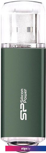 

USB Flash Silicon-Power Ultima II I-Series 64GB (темно-зеленый)