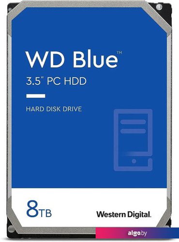 Жесткий диск WD Blue 8TB WD80EAAZ