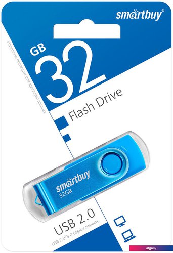 

USB Flash SmartBuy Twist 32GB (синий)