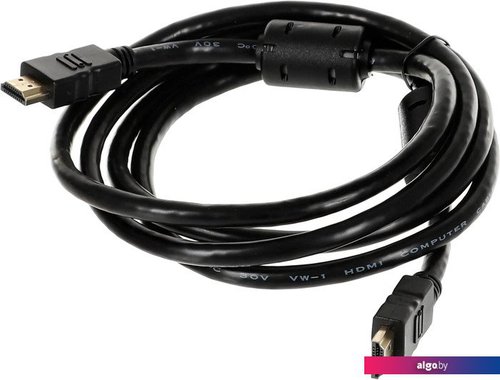 

Кабель Ningbo HDMI-1.8M-MG(VER1.4) (1.8 м, черный)