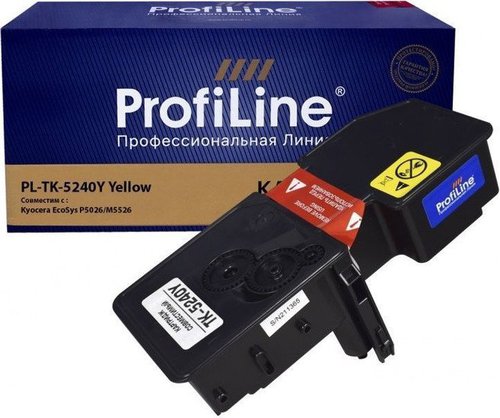 

Картридж ProfiLine PL_TK-5240Y_Y (аналог Kyocera TK-5240Y)