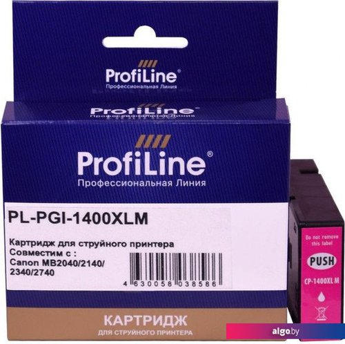 

Картридж ProfiLine PL-PGI-1400XLM (аналог Canon PGI-1400XLM_M)