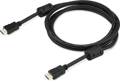 

Кабель Buro 19M-1.8M-MG HDMI - HDMI (1.8 м, черный)