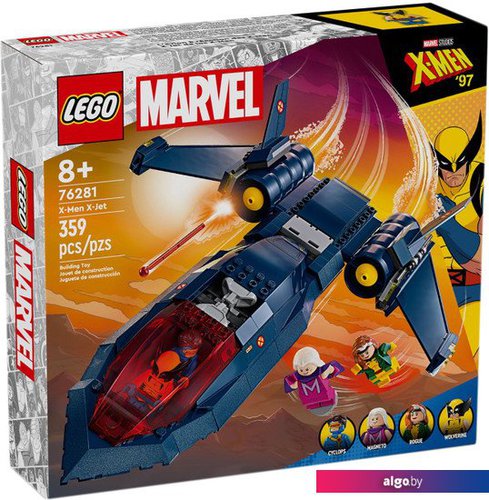 

Конструктор LEGO Marvel Super Heroes 76281 Истребитель X-Jet Людей Икс