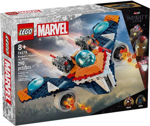 

Конструктор LEGO Marvel Super Heroes 76278 Боевая птица Ракеты против Ронана