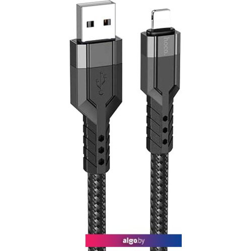 

Кабель Hoco U110 USB Type-A - Lightning (1.2 м, черный)