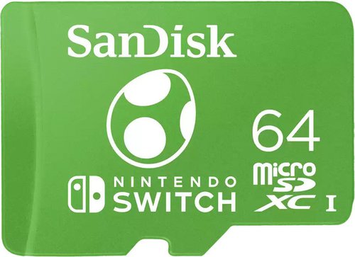 

Карта памяти SanDisk Nintendo Switch Licensed Card microSDXC 64GB SDSQXAO-064G-GN6ZN