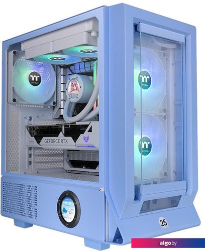 Корпус Thermaltake Ceres 350 MX Hydrangea Blue CA-1Z3-00MFWN-00