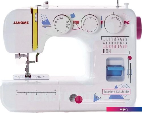 Электромеханическая швейная машина Janome Excellent Stitch 18A