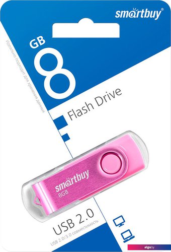 

USB Flash SmartBuy Twist 8GB (розовый)