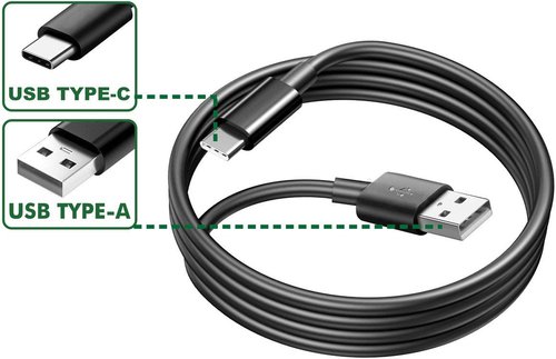 

Кабель Dyllu DTUB1501 USB Type-A - Type-C (черный)