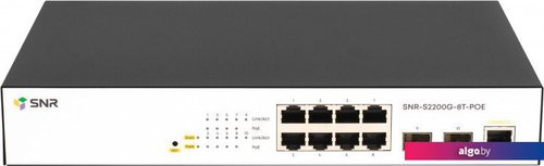 

Настраиваемый коммутатор SNR SNR-S2200G-8T-POE