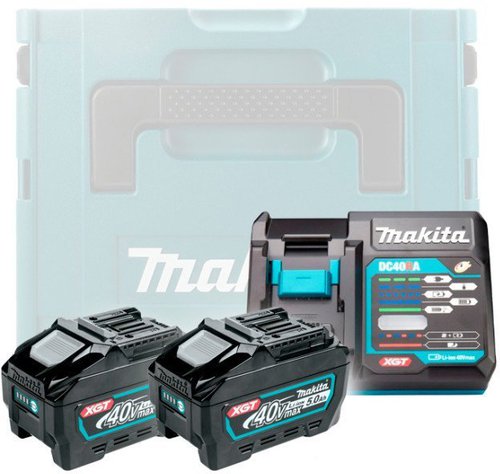 

Аккумулятор с зарядным устройством Makita 191V40-2 (40В/2x5 Ah + 40В + кейс)