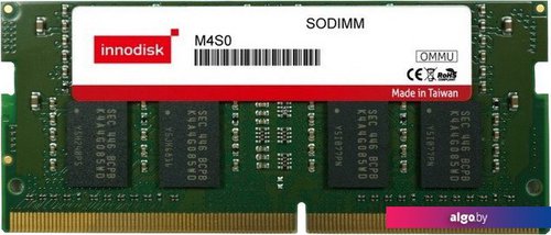 

Оперативная память Innodisk 4ГБ DDR4 SODIMM 3200 МГц M4S0-4GSSNCEM