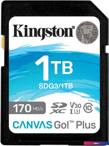 

Карта памяти Kingston Canvas Go! Plus SDXC 1TB