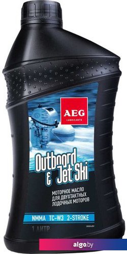 

Моторное масло AEG Lubricants Outboard&JetSki 2Т Oil NMMA TC-W3 1л