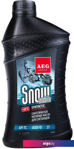 

Моторное масло AEG Lubricants SnowMobile 2Т JASO FD 1л