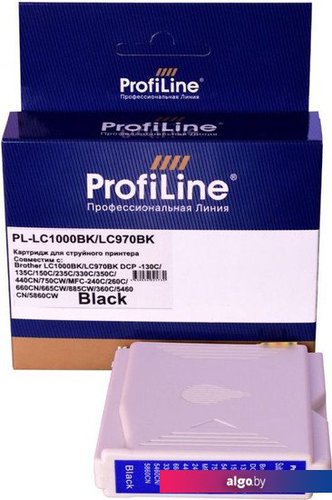 

Картридж ProfiLine PL-LC1000BK/PL-LC970BK (аналог Brother LC1000BK)