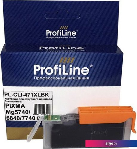 

Картридж ProfiLine PL-CLI-471-XLBK (аналог Canon CLI-471 XLBK_BK)