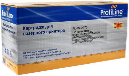 

Картридж ProfiLine PL-TN-2175 (аналог Brother TN-2175)