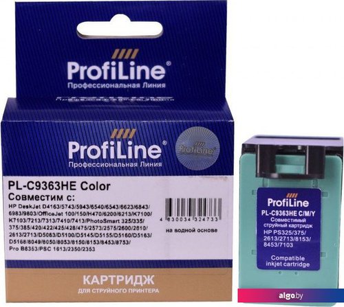 

Картридж ProfiLine PL-C9363HE (аналог HP C9363HE)