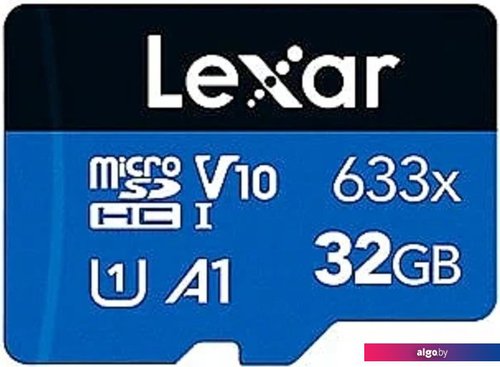 

Карта памяти Lexar 633x microSDHC LMS0633032G-BNNNG 32GB