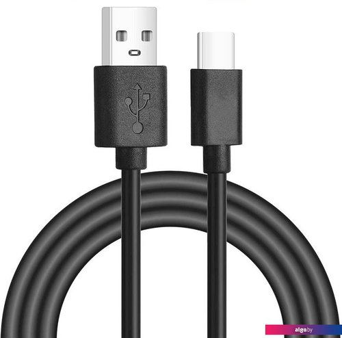 

Кабель Total TIUCC01 USB-A - Type-C (1 м, черный)