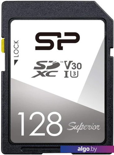 Карта памяти Silicon-Power Superior SDXC SP128GBSDXCV3V10 64GB