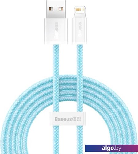 

Кабель Baseus Dynamic Series Fast Charging Data Cable USB Type-A - Lightning (1 м, голубой)