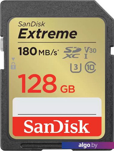 

Карта памяти SanDisk Extreme SDXC SDSDXVA-128G-GNCIN 128GB