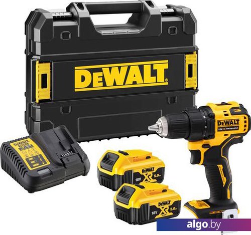 

Дрель-шуруповерт DeWalt DCD708P2T (с 2-мя АКБ 5 Ah, кейс)