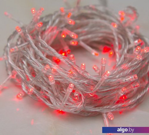 

Гирлянда Luazon Нить 100 LED 10м (красный) 3556786