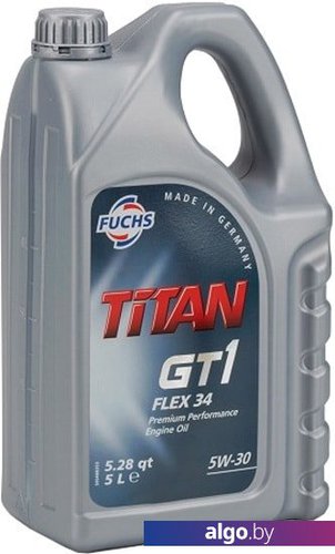 

Моторное масло Fuchs Titan GT1 Pro FLEX 34 5W-30 5л