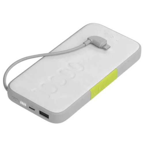 

Внешний аккумулятор Infinity InstantGo Built-in Lightning 10000mAh (белый)