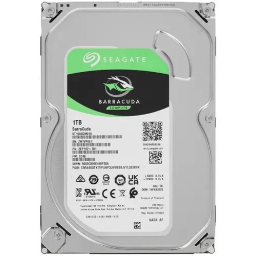 

Жесткий диск Seagate BarraCuda 1TB [ST1000DM010]