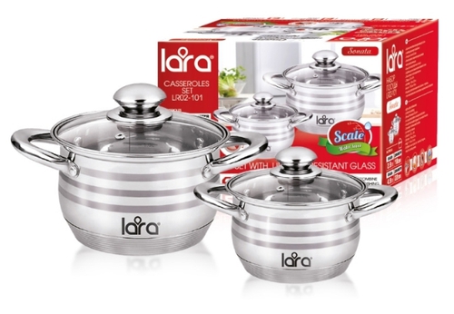 Набор кастрюль Lara LR02-101 Набор кастрюль Lara LR02-101