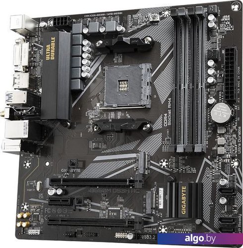 Gigabyte B550M DS3H AC rev. 1.5/1.6 Socket AM4 AMD B550 DDR4 Micro ATX  Motherboard (B550M DS3H AC)