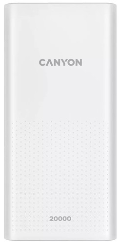 

Внешний аккумулятор Canyon CNE-CPB2001W 20000mAh (белый)