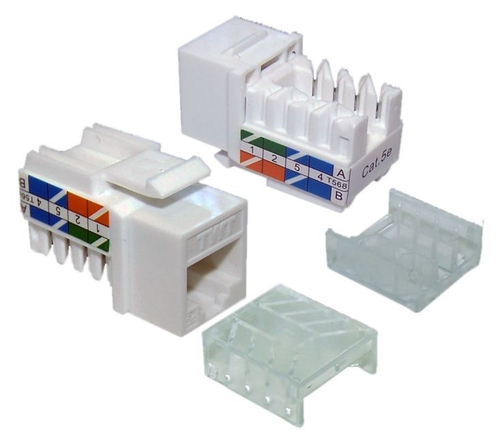 Коннектор TWT TWT-OK45UTP/5E-WH