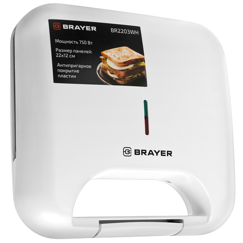 

Сэндвичница Brayer BR2203WH