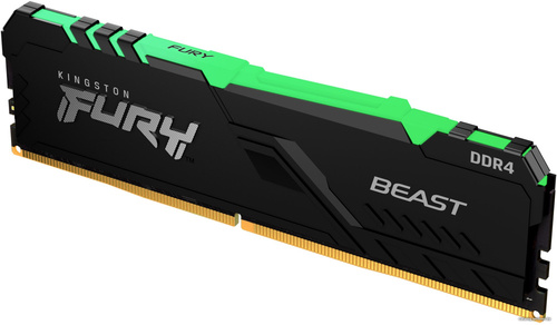 

Оперативная память Kingston FURY Beast RGB 8GB DDR4 PC4-21300 KF426C16BBA/8