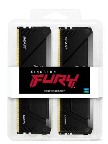 

Оперативная память Kingston FURY Beast RGB 2x16ГБ DDR4 3600МГц KF436C18BB2AK2/32