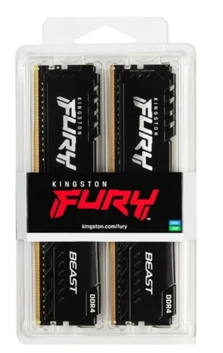 

Оперативная память Kingston FURY Beast 32ГБ DDR5 4800 МГц KF548C38BB-32