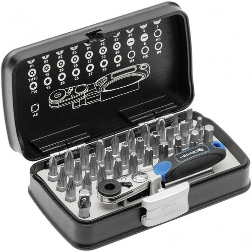 Набор бит Hogert Technik HT1R460 (33 предмета) Набор бит Hogert Technik HT1R460 (33 предмета)