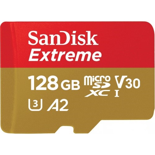 

Карта памяти SanDisk Extreme microSDXC SDSQXAA-128G-GN6MN 128GB